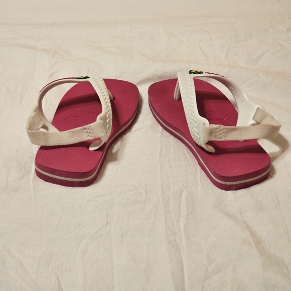 Havaianas Kids Hollywood Rose Flip Flops US Size 6C Sandals - Picture 4 of 4